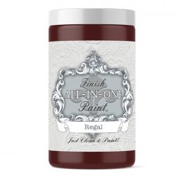 Regal (burgundy red), Finish All-In-One Paint