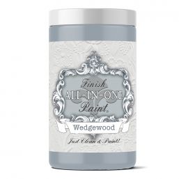 Wedgewood (blue gray), Finish-All-In-One Paint
